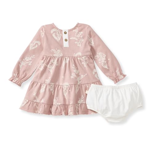 Burt's Bees Baby Baby Girls' Dress, Infant & Toddler, Short & Long-Sleeve, 100% Organic Cotton2