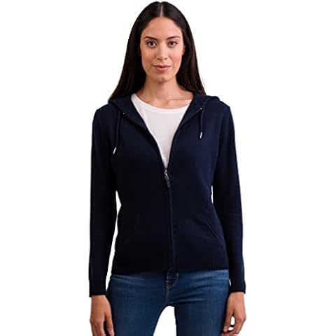 CASH-MERE.CH 100% Kaschmir Damen Kapuzenpullover Cover