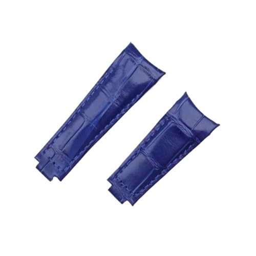 �J�[�u�G���h 20mm �\�t�g���U�[���v�o���h �X�g���b�v�ƌ݊������� GMT �f�C�g�W���X�g �n���N �O���[�� �J�E�n�C ���X�g�o���h(Blue,50X70MM_SHINY SILVER BUCKLE)