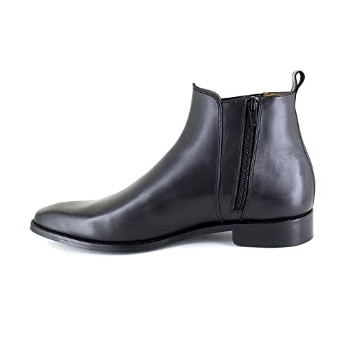 J.BRADFORD Bottine Homme Cuir Noir JB-Duncan