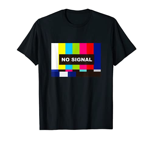 Nostalgia Shirts - Analog Television No Signal T-Shirt