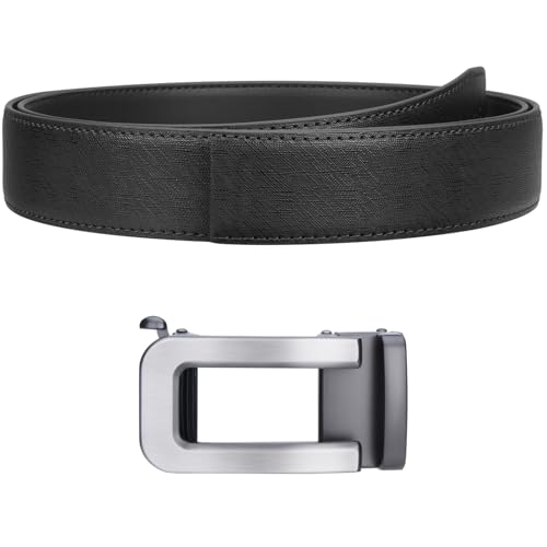 Image of Labnoft Men's PU Leather Auto-lock Belt