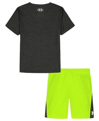 Image of Under Armour Boys' 2-piece Short Sleeve Graphic T-Shirt and Shorts Set, Lightweight & Breathable
