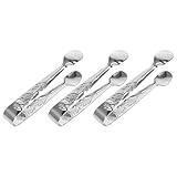 Pince à glaçons, pince à sucre : convient pour prendre des morceaux de sucre, des glaçons, des tranches de citron, etc., pince à sucre