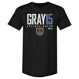 500 LEVEL Allisha Gray Atlanta Dream Men's Premium T-Shirt - Allisha Gray Atlanta Dream Elite WHT (Tri Black, Large)