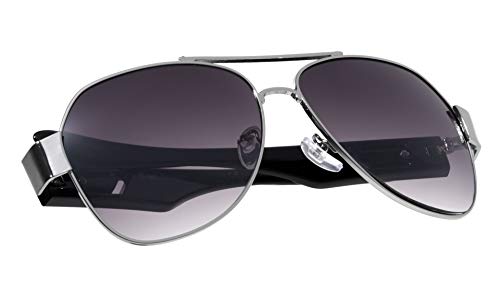 Khan Turbine - Thick Temple Classic Aviators Sunglasses2