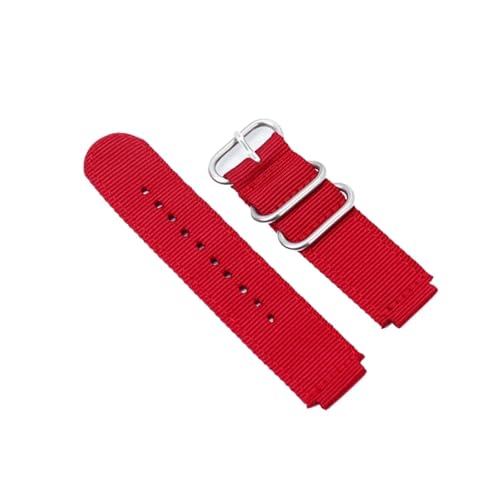 [ȓX] Canvas Watch Strap 18mm Fit For AE1200 / 1300 / 1000 W-219 Modified Nylon Watch Band Men's Wristband Bracelet Accessorie(