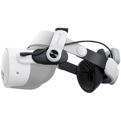 BOBOVR M3 Pro Head Strap Compatible With Meta Quest 3S,Magnetic Power Bank 5200mAh Battery Pack Head Strap Replacement Halo Strap Compatible With Oculus Quest 3 VR Accessories