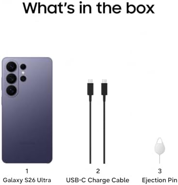 Samsung Galaxy S26 Ultra 5G - Cobalt Violet, 256GB (CAD Version & Warranty, Unlocked) - 6.9" Privacy Display, Snapdragon 8 Elite Gen5, 200MP, Built-in S Pen, 60W Fast Charging - Financing Available — view 5