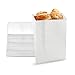Grease Resistant - Dry Waxed Gusseted Paper Sandwich Bags - White (1000Pcs/Pack)(6 x 0,75 x 6,75)