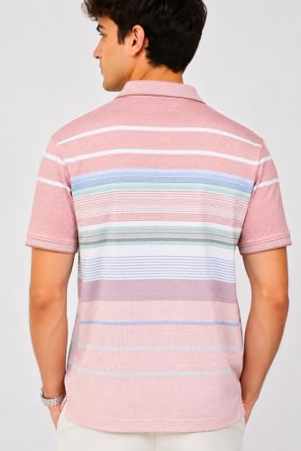 Image of SANE ORIGINALS Polo T-Shirt for Men with Pocket || Striped Polo for Men
