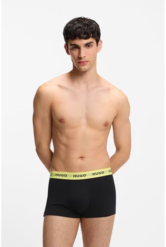 Trunk de hombre Hugo calzoncillo bóxer de algodón pack triple modelo original 10268005 2