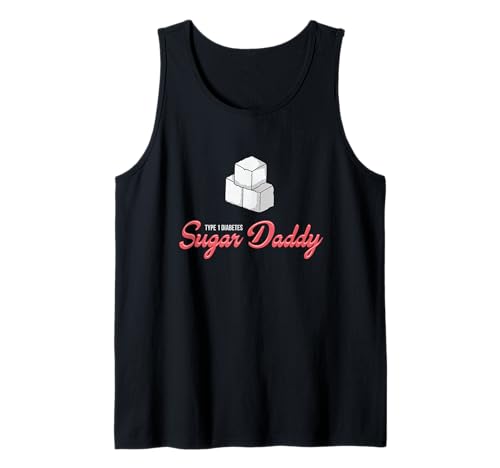 T-Shirt Sugar Daddy pour Le diabète de Type 1 Débardeur