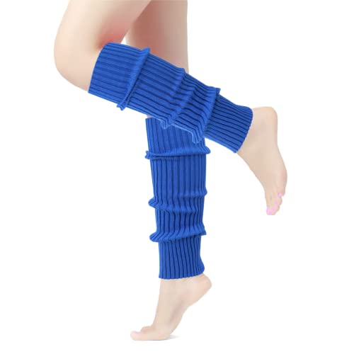 Image of ONUPGO Leg Warmers for Women 80s Party Accessories 80s Neon Knit Ribbed Leg Warmers Girls Junior Winter Leg Warmers Socks