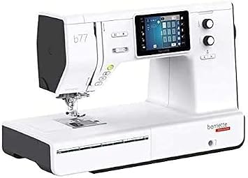 Bernette B77 with 8-Piece Feet Set Included - Versatile Machine for All Skill Levels - Effortless Stitching & Quality Craftsmanship Unleashes Creative Possibilities | Redefine Your Sewing Experience
