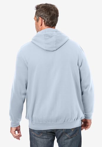 Image of KingSize Men's Big & Tall Fleece Zip-front Hoodie Jacket