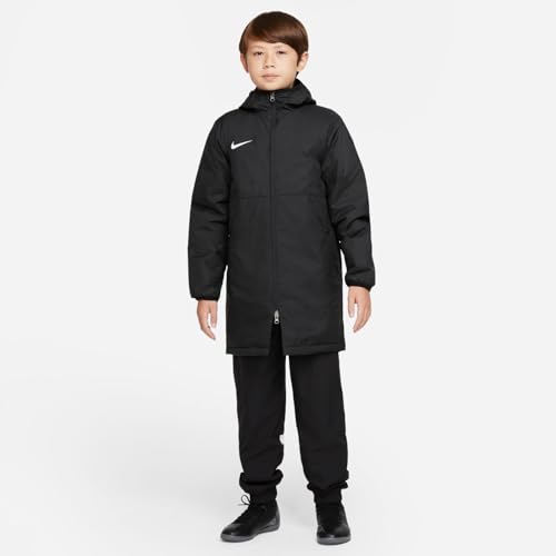 Nike Jungen Y Nk Syn Fl Rpl Park20 Sdf Jkt Winterjacke, Black/white, 146-158 EU