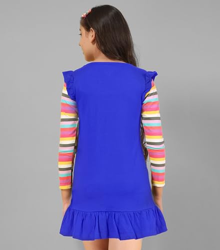 Image of KYDA KIDS 100% Cotton Long t-Shirt for Girls - Full Sleeve Tops