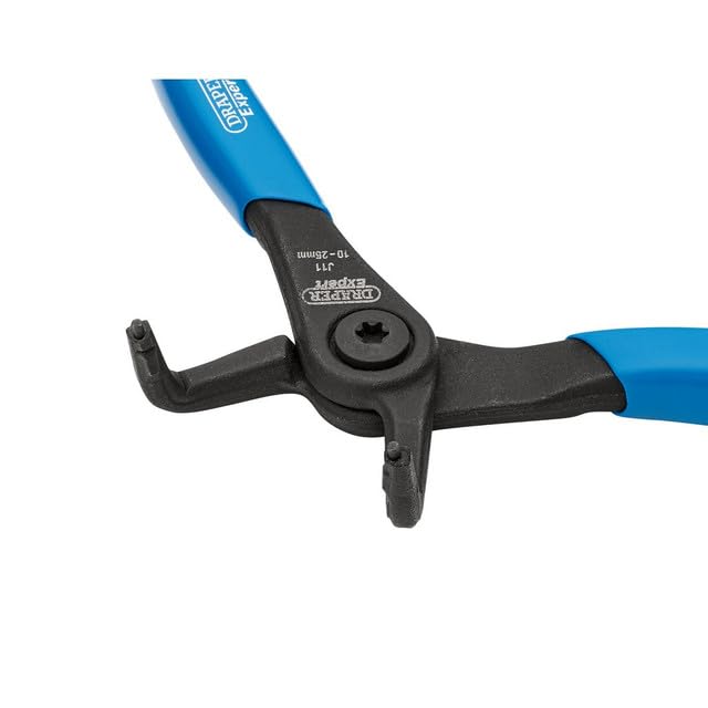 Draper 09028 90° Internal Circlip Pliers, J11, 130mm, Blue - Image 4