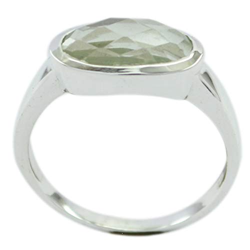 Bague améthyste verte argent véritable pour sublimer vos tenues de soirée