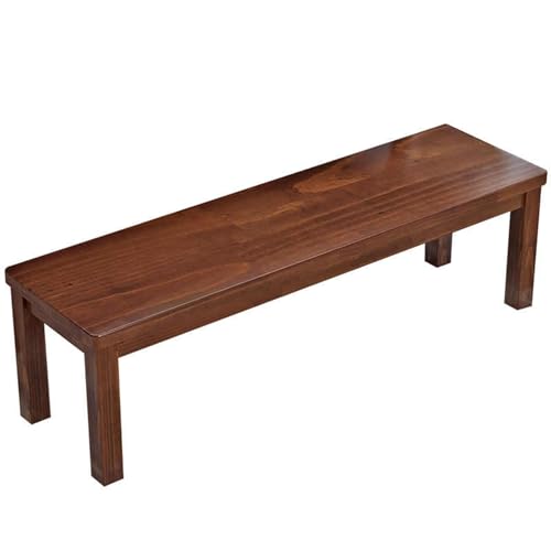 Banco de zapatos de madera maciza natural para la entrada del hogar 2