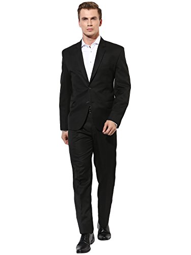 Image of hangup Men's Cotton Blend Formal Suit-Dress Set
