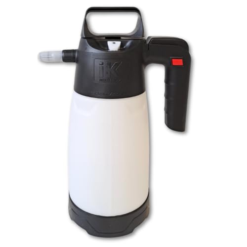 IK Multi PRO 2 - Professional 50 oz Pressure Sprayer - Resistant to Acids and Aggressive Chemicals - Detailing - Ideal for Cleaning Automotive and Industrial Use - Adjustable Nozzles