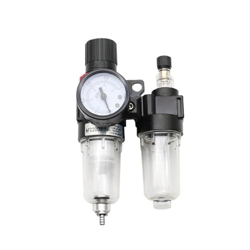 Filtro separador de agua y aceite G1/4 AFC2000 regulador de presion para compresor 2