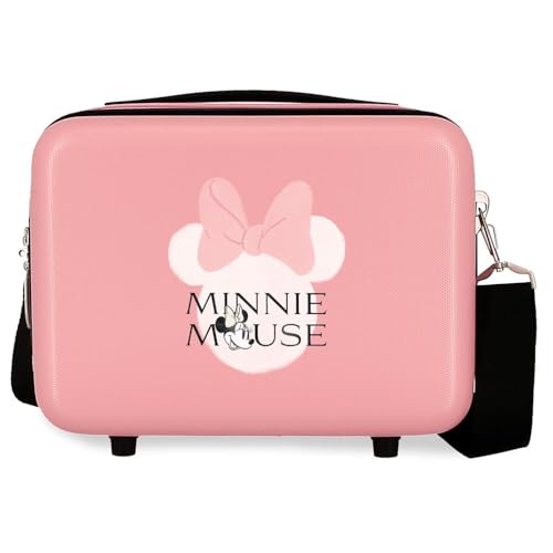 Disney Minnie Heads Nececer Adaptable Rosa 29x21x15 cms Rígido ABS 9,14L 0,8 kgs