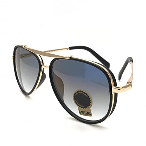 Image of Louis Kouros Cherokee Aviator Classic Trendy 4414 sunglasses | Mirror Lens | 400 UV Protected | For Men's Women's | Medium | 58mm Lens Width