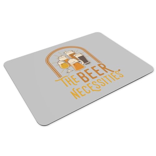 Set de table caoutchouc gris imperméable pour protéger des taches de bière - 3