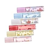 Ipetboom 6 Stück Klare Lippenpflege Öl Feuchtigkeitsspendendes nicht Klebendes Lipgloss...