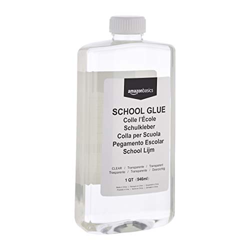 AMAZON BASICS Clear Washable Liquid Glue