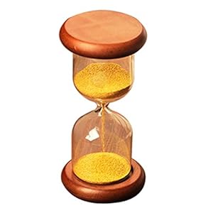 Twalotpex Goldene Perle Sanduhr Eieruhr