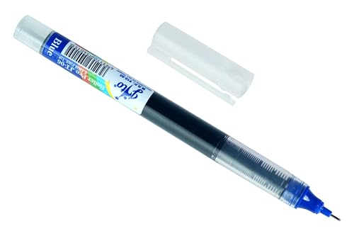 Image of JITO 0.5mm Fine Tip Roller Pen, Blue Ink - Pack of 20 (10x2)