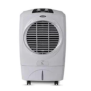 Symphony Siesta-G Desert Air Cooler For Home with Aspen Pads, Powerful Fan, Cool Flow Dispenser and Low Power Consumption (45L, Grey)