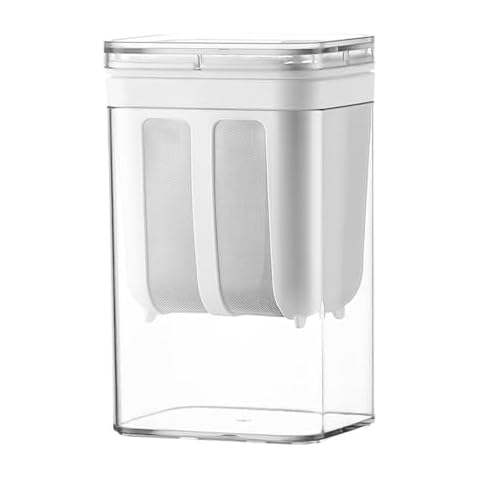 HOIRIX Fine Mesh Greek Yogurt Strainer - 1100ML Reusable Small Strainer for Thick Greek Yogurt, Juice, and More Cover