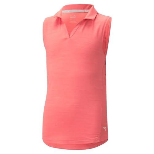 Polo sans manche fille PUMA anti-transpiration pour le golf
