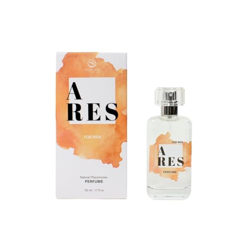 SECRET PLAY - Parfum aux phéromones dans l'huile | Parfum sensuel de longue durée | Toucher naturel aux phéromones | Modèle Ares | 50 ml