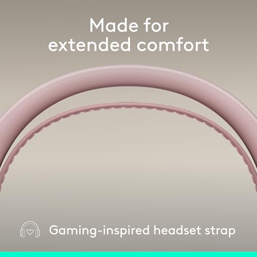 Image of Logitech Zone Wired 2 for Business - Noise-Canceling Headset with Adaptive Hybrid ANC, Microsoft Teams Certified, USB-C with USB-A Adapter - Rose (Pack of 4)
