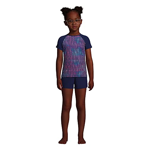 Lands' End G Comfort Waist Short Deep Sea Navy Kids X-Large #TOP4