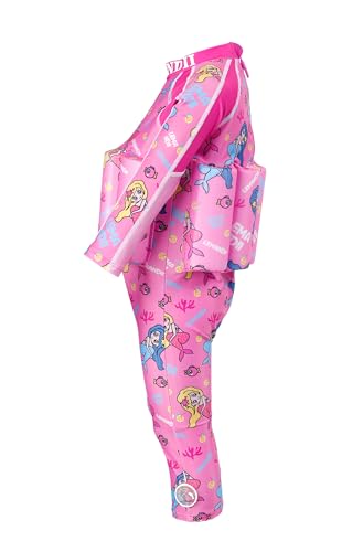 Image of Toddler Kids One-Piece Float Swimsuit with Adjustable Buoyancy UPF 50+ Sun Protection for Beach Pool Boys Girls
