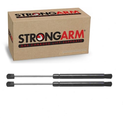 Qty (2) StrongArm 4129 Universal 13 Inch 155lb 10mm Ball Socket Lift Supports
