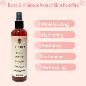 LE SHEA Agua de Rosas e Hibisco en Spray 8.7 oz miniatura 4