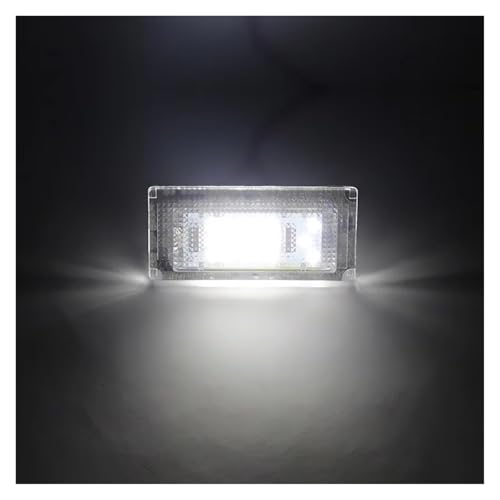 Luz de matrícula LED para Mini Cooper R50 R52 R53 2001-2006 blanca trasera 6