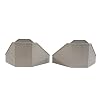 Walthers Cornerstone Double-Track Railroad Bridge Concrete Abutment pkg(2) 933-4553 HO Scale Model Railroad - Structure Kit