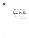 MARTIN F. - Deuxieme Ballade para Flauta y Piano