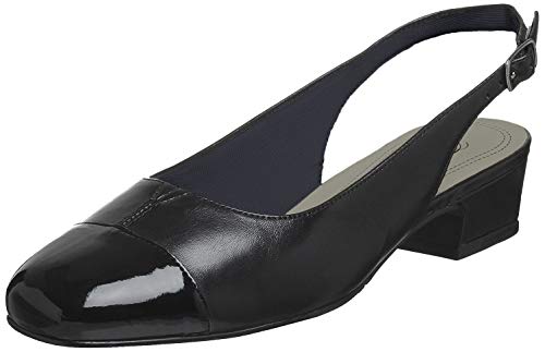 Trotters womens Dea, Navy, 7.5 X-Narrow