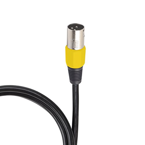 Image of MX Mic Cable 6.35mm Jack Male To XLR 3PIN Female Cord Wire For Microphone Guitar Cable Speakers and Other Devices Electric Instrument xlr cable 1.5 meter