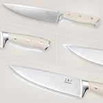 Ensemble de couteau de qualité supérieure, acier inoxydable à haute teneur en carbone forgé, ensemble de couteaux pour la cuisine, poignée ergonomique triple rivet, des années de maîtrise de l'artisanat (naturel Pro,15PCS)